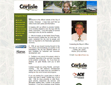 Tablet Screenshot of carlislear.org